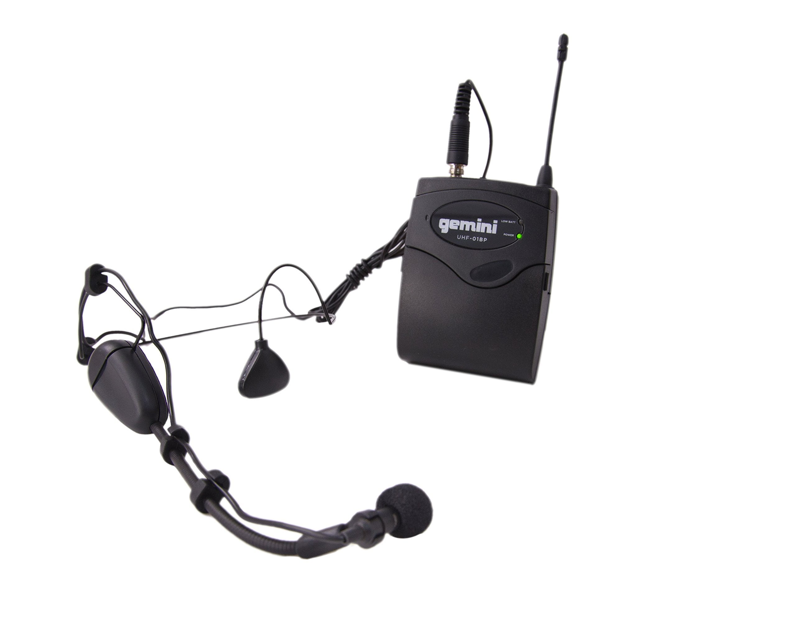 Gemini DJ UHF-01HL F1 Wireless Lavalier Microphone
