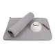 thumbnail image 2 of Nvzi Alfombrilla para secar platos, alfombrilla de microfibra muy absorbente para encimera de cocina, almohadilla para secar platos, 11,8 x 15,7 pulgadas, gris, 2 of 5