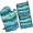 Green and Grey, variant on Colorful and Grey Abstract Art Artwork Kitchen Oven Mitt and Pot Holder Sets 2 Pcs for Baking, Cooking and Grilling, Heat Resistant Up To 392 °F