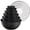 Black, variant on Plastic Mixing Bowls with Lids Set for Kitchen, 6 Set Nesting Bowls for Mixing, Baking, Prepping, Cooking and Serving Food, Mixing Bowls Dishwasher, Microwave Safe