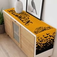 thumbnail image 4 of Happy Halloween Table Runner - 48 Inch Long, Kitchen Dining Table Runner Dresser Scarves, Orange Farmhouse Black Bat Scary Animals Farmhouse Decor for Coffee Tables Wedding Party Banquet, 4 of 8