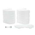 thumbnail image 2 of Camco 50503 Double RV Propane Tank Cover - 20 lb., White, 2 of 2