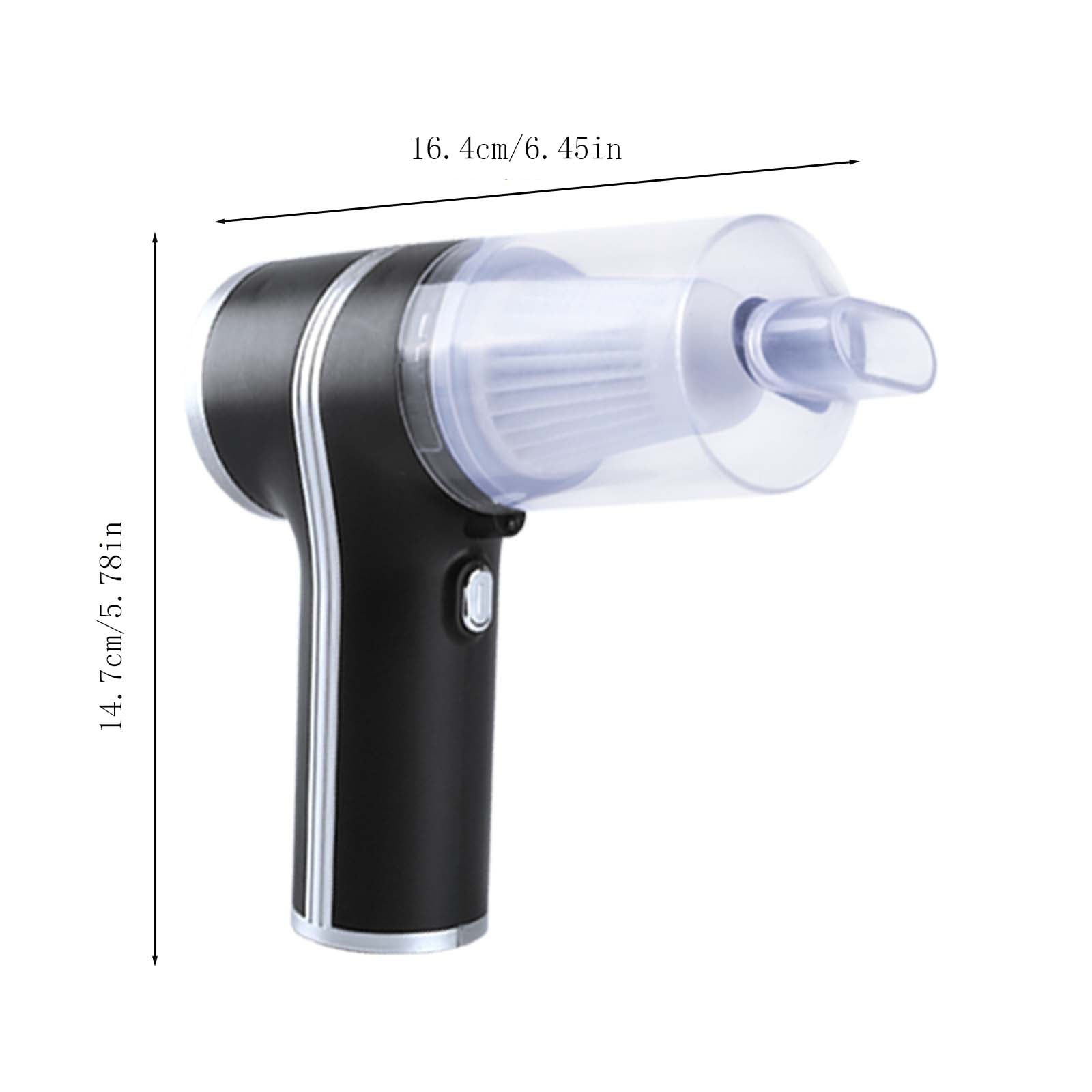 Byujiro Car Vacuum Cleaner 9000pa Handheld Vacum Cleaner with Clear Cup Rechargeable Car Detailing Vacuum Portable Wet Dry Vacuum Cleaner with Lighting