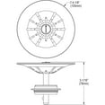 thumbnail image 6 of Elkay Lkpdqs Perfect Drain 3-1/2" Basket Strainer - Putty, 6 of 7