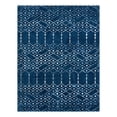 thumbnail image 3 of Unique Loom Paxon Trellis Collection Area Rug - Maeve (7' 10" x 10' Rectangle Navy Blue/Ivory), 3 of 7