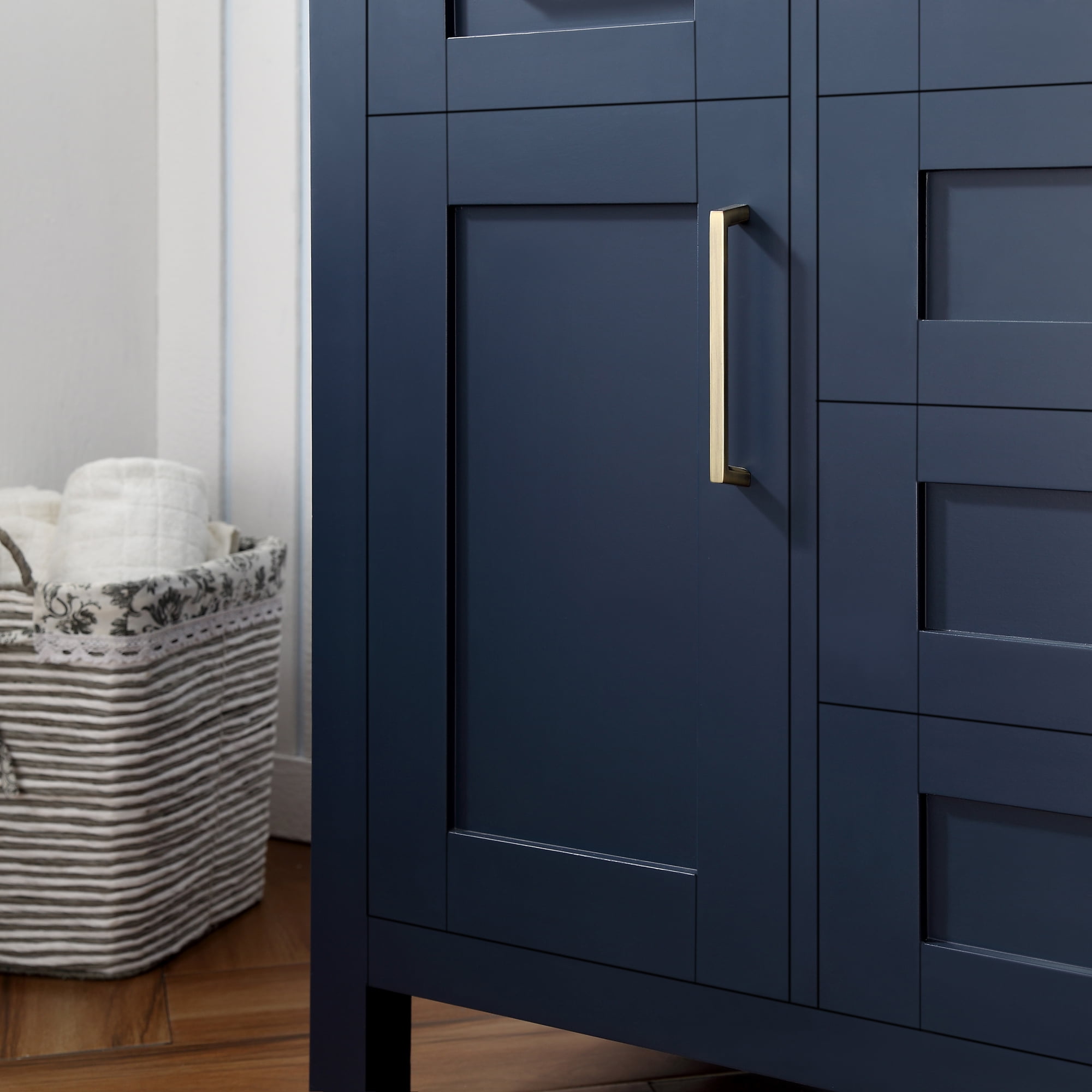 Ove Decors Tahoe 48 W x 21" D Freestanding Bathroom Vanity with Sink, Midnight Blue