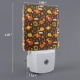 thumbnail image 2 of Honeii Thanksgiving Turkey Print LED Night Light with Light Sensor, Night Lights Plug Into Wall,Ideal for Bedrooms and Hallways-UK, 2 of 7