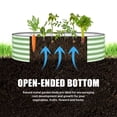 thumbnail image 6 of SnugNiture 6x3x1.5 ft Raised Garden Bed Outdoor, Metal Planter Box for Fruits Herbs, 6 of 7