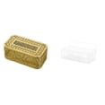 thumbnail image 1 of Caja De Pañuelos Para Baño, Soporte Para Papel Higiénico, Organizador De Cestas De Almacenamiento, Soporte Para Papel De Seda, Estantes Flotantes, Cestas De Metal Para Colgar En La Pared,, 1 of 8