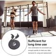 thumbnail image 2 of Flow Rope for Fitness High Performance Double Woven Workout Rope Adjustable Flow Jump Rope for Men Women Training Indoor Outdoor Cardio Exercise Rope for beginner（Black）, 2 of 6