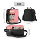 thumbnail image 2 of Disketp Cool Cat Pink Sunglasses Bolsa Térmica Estampada para Almuerzo, Lonchera para Hombres y Mujeres Adultos, 2 of 7