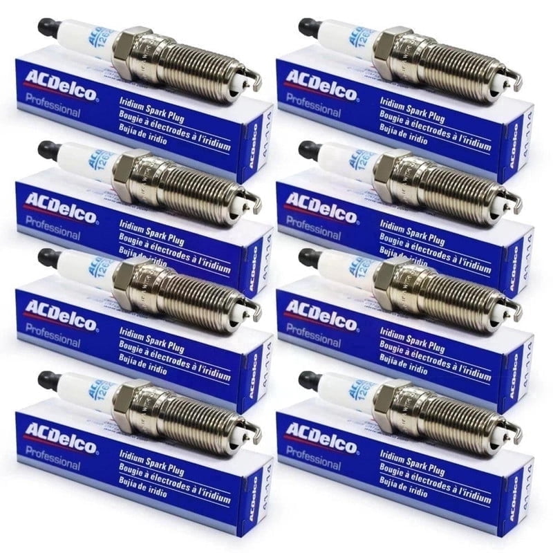 Pack of 8 ACDelco Iridium Spark Plug OEM Replacement For Chevy Cadillac Chevrolet GMC Escalade ESV Camaro Silverado Suburban Tahoe Sierra Yukon XL Savana 1500 2500 3500 5.3 6.2 6.6 V8 2014-2022