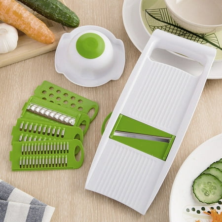 Slicer Vegetables Cuttes Carrot Grater Potato Julienne with 5 (Best Tool To Julienne Carrots)