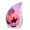 Cowboy-1, variant on VALERASH Cowboy Teardrop Cremation Urns for Human Ashes Adult Female & Male Set of 1 Large + 4 Small Drop Memorial Urn for Ashes for Women & Man - Pink Drop Funeral Urn for Mom & Dad - 10 & 3 Inch