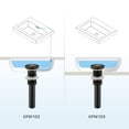 thumbnail image 5 of Pop Up Drain Stopper for Bathroom with Overflow, 5 of 9