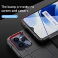 thumbnail image 2 of Durable Sturdy Phone Case for Realme C35, Heavy Duty Shockproof Slim Phone Case Military Grade Rugged Cover for Realme C35 HD Black, 2 of 8