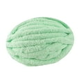 thumbnail image 3 of Thick Chunky Yarn Chunky Wool Yarn Bulky Yarn for Crocheting Arm Knitting Yarn Weight Yarn Knit Yarn for Knitted Blanket Mat Weaving Sweater Light Green, 3 of 9