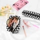 thumbnail image 2 of 2 Pieces Makeup Bag Checkered Cosmetic Bag Pink Green Makeup Pouch Travel Toiletry Bag Organizer Cute Makeup Brushes Storage Bag for Women, 2 of 4
