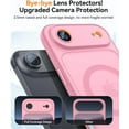 thumbnail image 3 of Funda de Aire Magnética Mate a Prueba de Golpes, Rosa, iPhone 17 6.5", 3 of 7