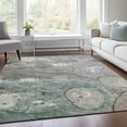 thumbnail image 5 of Dalyn Rugs Machine Washable Indoor/Outdoor Chantille Khaki 3' x 5' Rug, 5 of 9