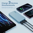thumbnail image 4 of Cargador portátil NOBIS Power Bank de 10000 mAh con cable C a C, 4 of 7