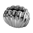 thumbnail image 2 of Caja de pañuelos, dispensador de pañuelos, porta pañuelos con forma de concha, adorno, caja de pañuelos Plata, 2 of 9