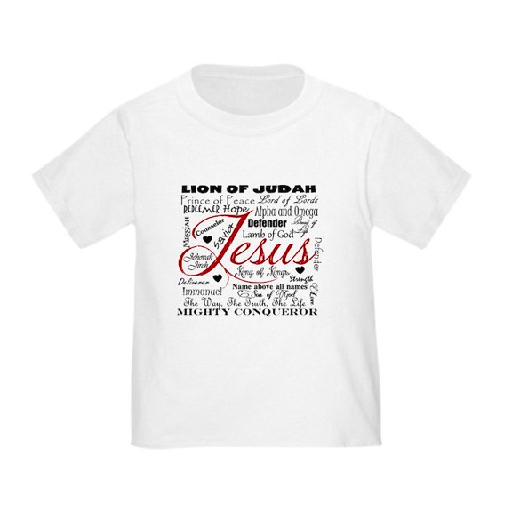 CafePress - The Name Of Jesus Toddler T Shirt - Cute Toddler T-Shirt, 100% Cotton