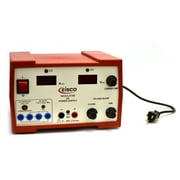 Eisco Labs Regulated DC and Standard AC Power Supply 0 - 30V / 2 Amp - Coarse and Fine Voltage Adjustment, AC 1-6V (1V increments)