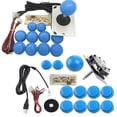 thumbnail image 3 of LED Arcade DIY Kit USB PC Game DIY Raspberry Pi Controller DIY Including Arcade Joystick LED Arcade Buttons for Players USB, 3 of 5