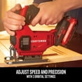 thumbnail image 4 of Sierra caladora Craftsman V20 inalámbrica CMCS600D1 con batería y cargador, 4 of 9