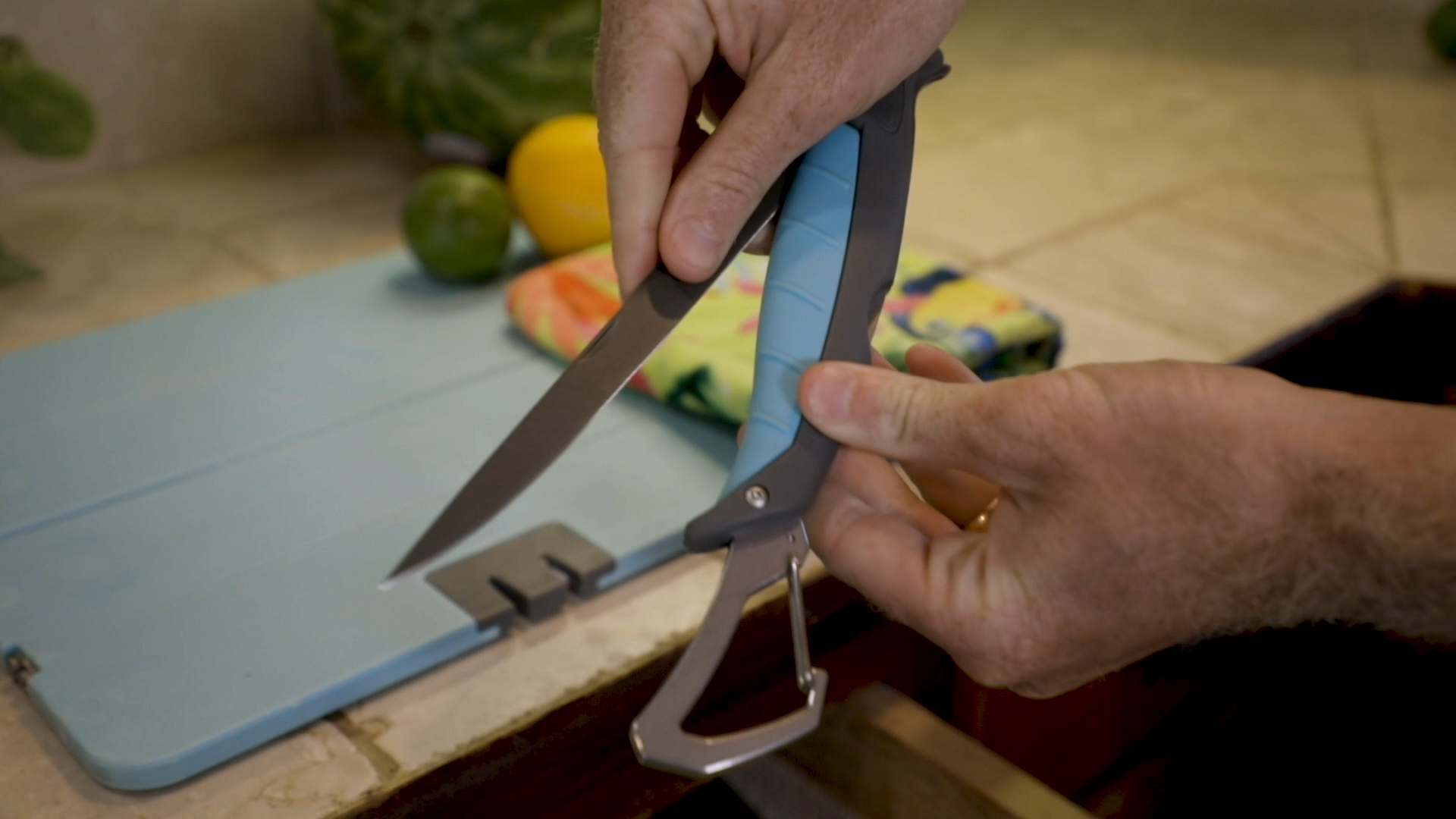 Toad Fish 7" Stainless Steel Folding Fillet Knife
