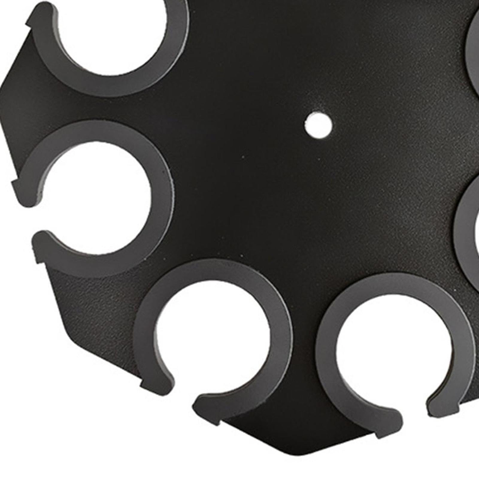 Wzmzjy Desktop Mic Stand Holder- Anti-Slip Tray for Multiple Wired/Wireless Microphones 8 Slot