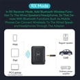 thumbnail image 1 of Receptor de Audio Bluetooth 5.4 Transmisor USB U-Disk Reproducción de Tarjeta TF Adaptador Inalámbrico de Música Estéreo AUX de 3,5 mm con Micrófono, 1 of 5