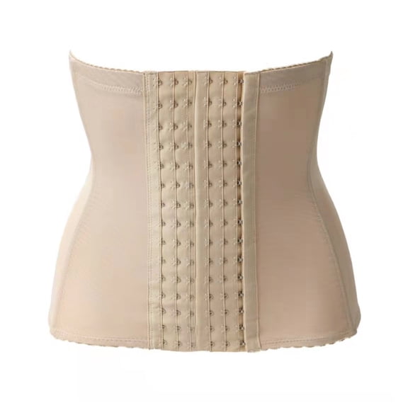 Waist Trainer for Women Breathable Underbust Waist Corsets Cincher Hourglass Body Shaper 6 Hooks Tummy-Control Shapewear