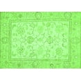 thumbnail image 1 of Ahgly Company Indoor Rectangle Oriental Green Traditional Area Rugs, 3' x 5', 1 of 4