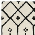 thumbnail image 4 of SAFAVIEH Himalaya Darin Geometric Wool Area Rug, Ivory/Black, 2'3" x 4', 4 of 5