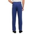 thumbnail image 3 of Perry Ellis Portfolio Men's Slim-Fit Tonal Windowpane Dress Pants B4HP (38,32 in,Blue), 3 of 7