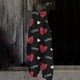 thumbnail image 2 of Gibobby Mono Corto Informal Mono con tirantes informal retro estampado del día de San Valentín para mujer(Negro， XXL), 2 of 3