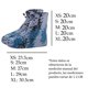 thumbnail image 4 of Botas Impermeables de Lluvia Ajustable Protector de calzado Dara Baby  Otr0060, 4 of 4