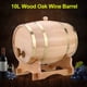thumbnail image 3 of Barril para cerveza, madera de roble vintage, madera de roble, barril de vino, madera de roble vintage, construcción robusta, 3 of 8