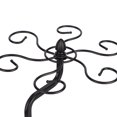 thumbnail image 3 of Wine Glass Holder Multifunction Desktop Goblet Drying Rack for Home Kitchen Restaurant BarBlack, 3 of 5