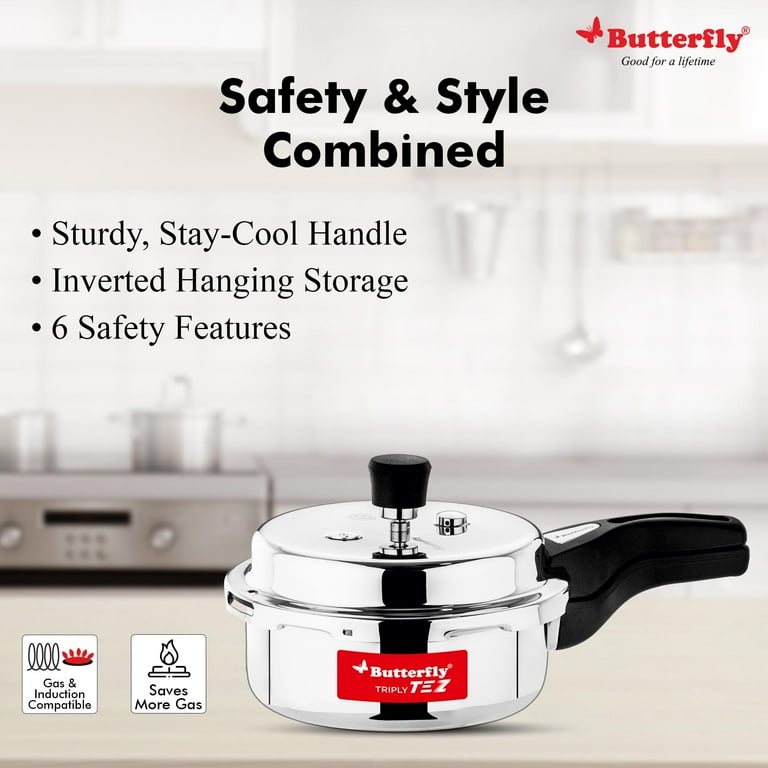 Butterfly 2 litre pressure cooker hotsell