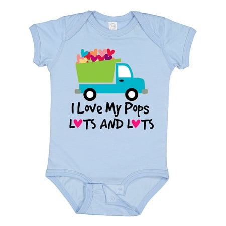 

Inktastic I Love My Pops Gift Baby Boy or Baby Girl Bodysuit