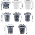 thumbnail image 3 of Hydroponic Mesh Pot Vegetable Planting Basket Soilless Cultivation Plastic Plant Rooter Net Cup--, 3 of 5