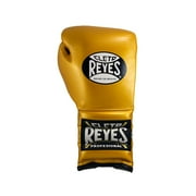 Cleto Reyes Training Gloves with Laces for Men and Women (12oz., Solid Gold)