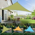 thumbnail image 1 of New Outdoor Shading Triangle Canopy Heavy Shade Sail Sun Canopy Cover Waterproof one pack, 1 of 8