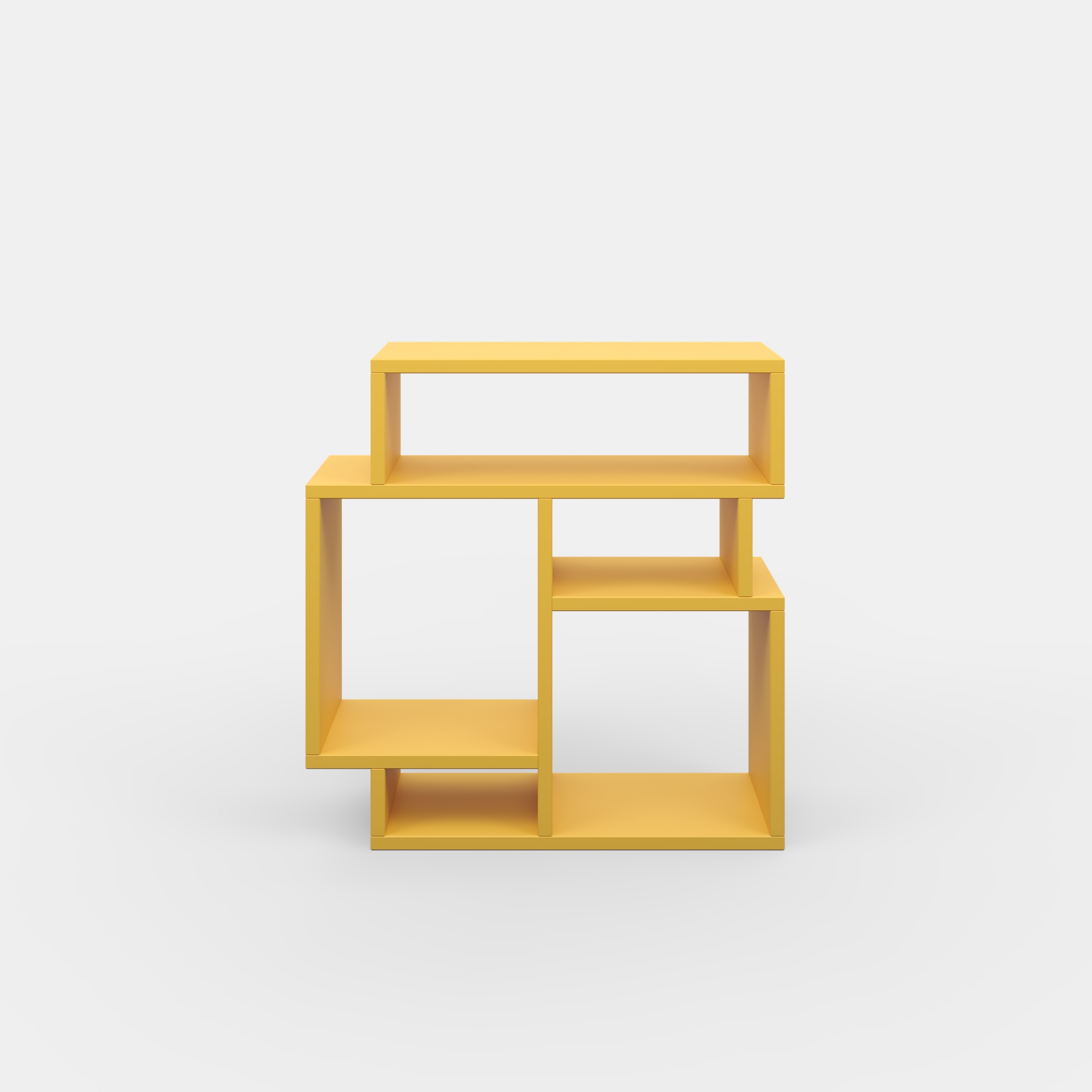 Ada Home Decor Furniture Mustard 2 Tier Schultz Modern Side Table