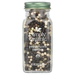 Simply Organic, Peppercorn Medley, 2.93 oz (83 g) Pack of 2