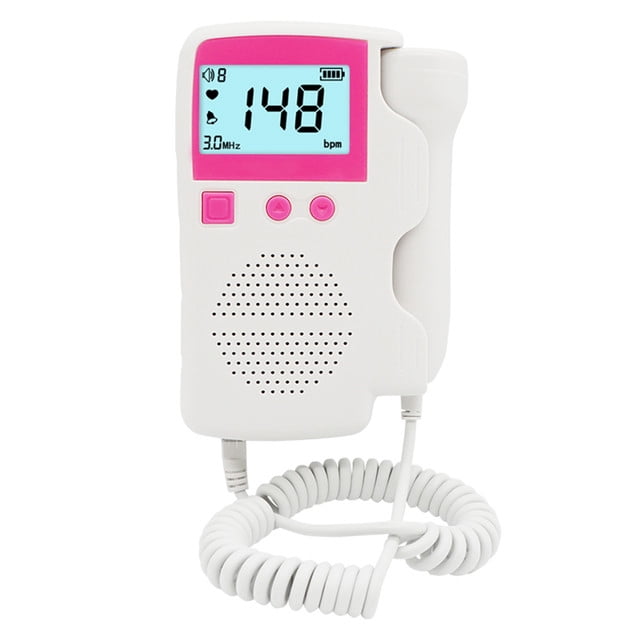 Digital Display Speaker Monitor pink 