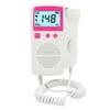 Fetas Doppler Monitors for Home Use, Portable Pegnancy Hartbeat Monitor Doppler Baeby Detactor LED Screen Color Digital Display Speaker Monitor pink
